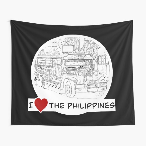 Jeepney Tapestries Redbubble