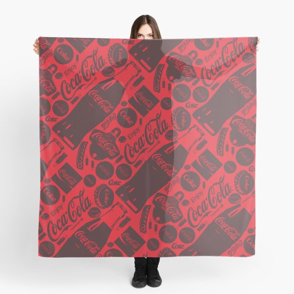 Black Bottle In Red Scarf