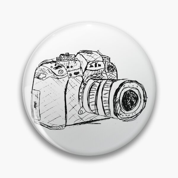 Item preview, Camera - DSLR Sketch designed and sold by NobodysHero.
