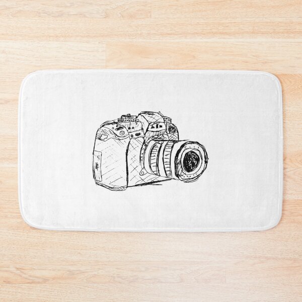 Item preview, Camera - DSLR Sketch designed and sold by NobodysHero.