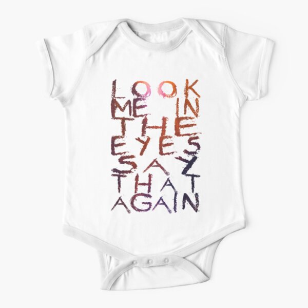 Placebo Begin the End Short Sleeve Baby One-Piece
