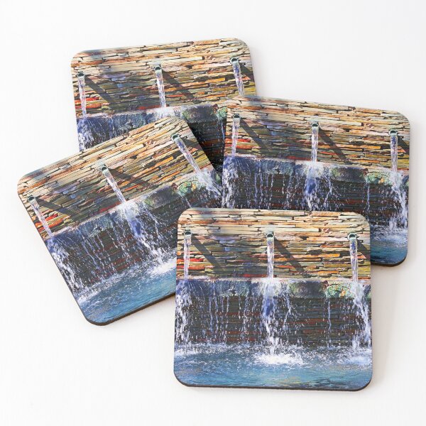 Item preview, Flowing Water - Through a stone wall designed and sold by NJH110.