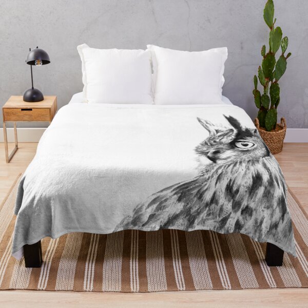 Item preview, The owl painting, a symbol of wisdom artwork designed and sold by graphy K.