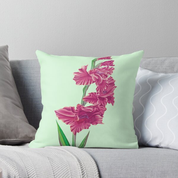 Item preview, Pink Flame Flower - Pink Flame Gladiolus designed and sold by HeatherNafeArt.