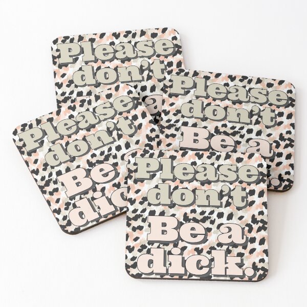 Item preview, Don’t be a d*ck designed and sold by Rosalind Chalcraft.