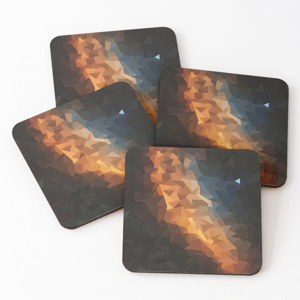 Item preview, Low Poly Geometric California Nebula designed and sold by cassikraft.