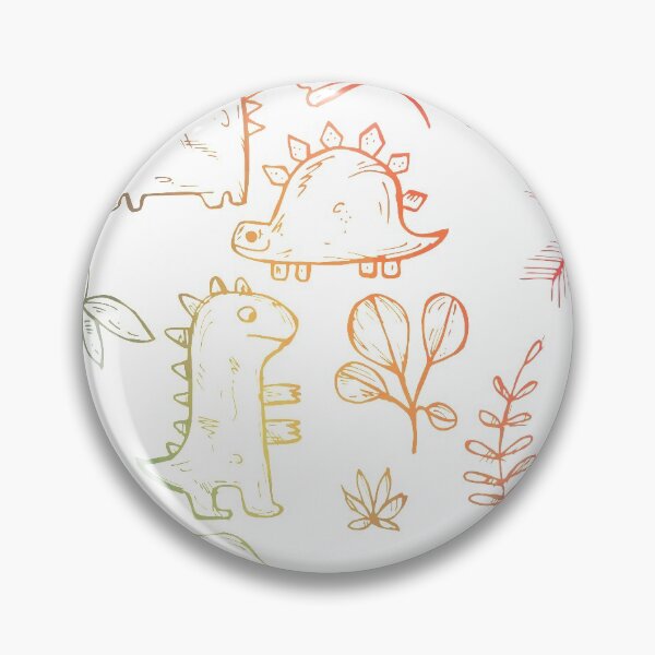 Item preview, Rainbow Dinosaur Cute Kids Pattern designed and sold by Matt Ballinger.