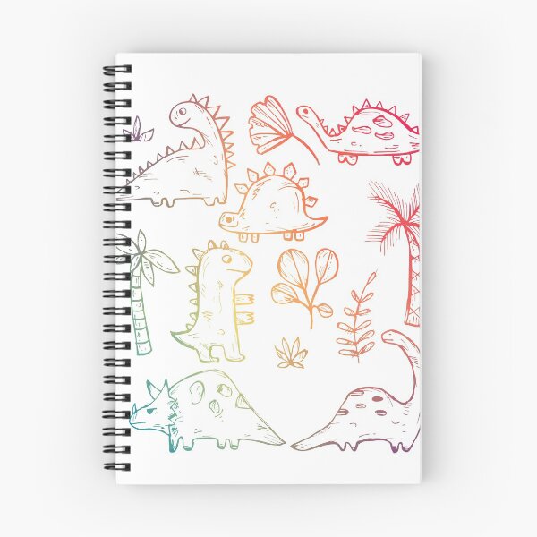 Item preview, Rainbow Dinosaur Cute Kids Pattern designed and sold by Matt Ballinger.