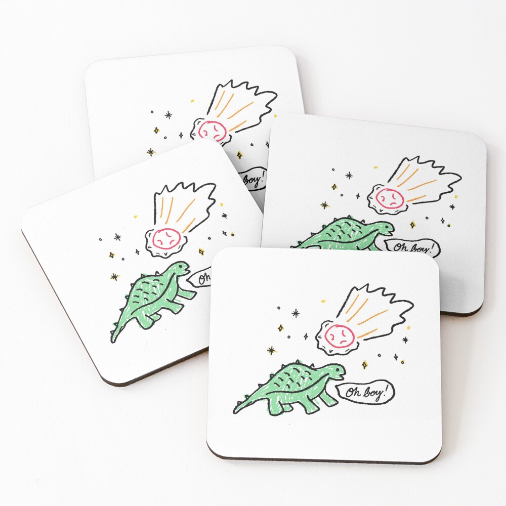 Item preview, Coasters (Set of 4) designed and sold by RedsStickerShop.