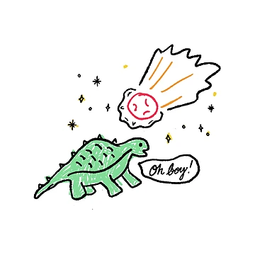 Artwork thumbnail, "Oh boy!" Dark Humor by RedsStickerShop