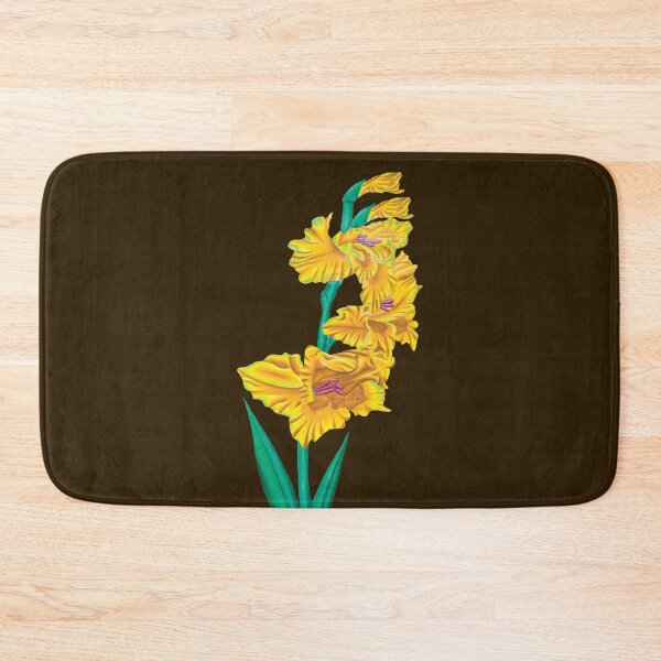 Item preview, Yellow Flame Flower - Yellow Flame Gladiolus designed and sold by HeatherNafeArt.