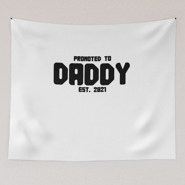 Item preview, Daddy Est. 2021 - Black Text designed and sold by yurahbom.