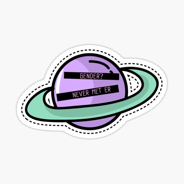 Item preview, Gender?  Never met er. designed and sold by InfiniteParker.