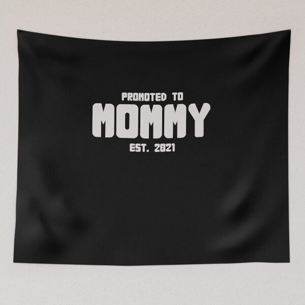 Item preview, Mommy Est. 2021 - White Text designed and sold by yurahbom.