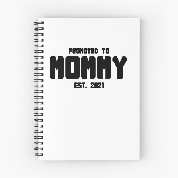 Item preview, Mommy Est. 2021 - Black Text designed and sold by yurahbom.