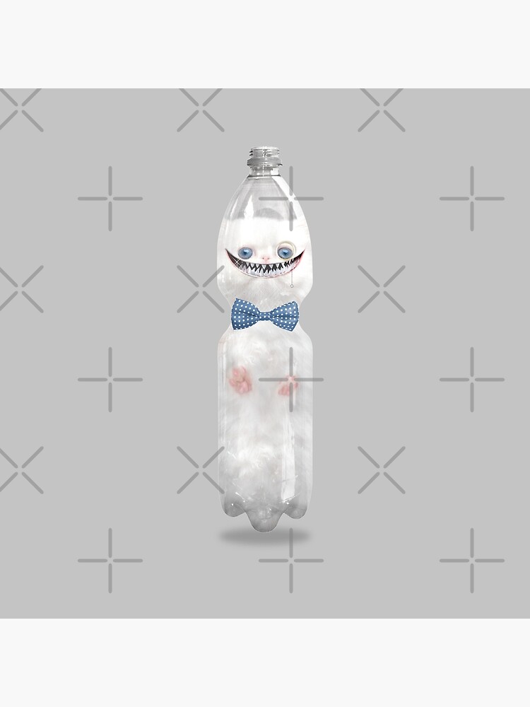 kleines Flaschen Monster hermetic Lockdown in a PET bottle 2020 Meme von LeoHaz