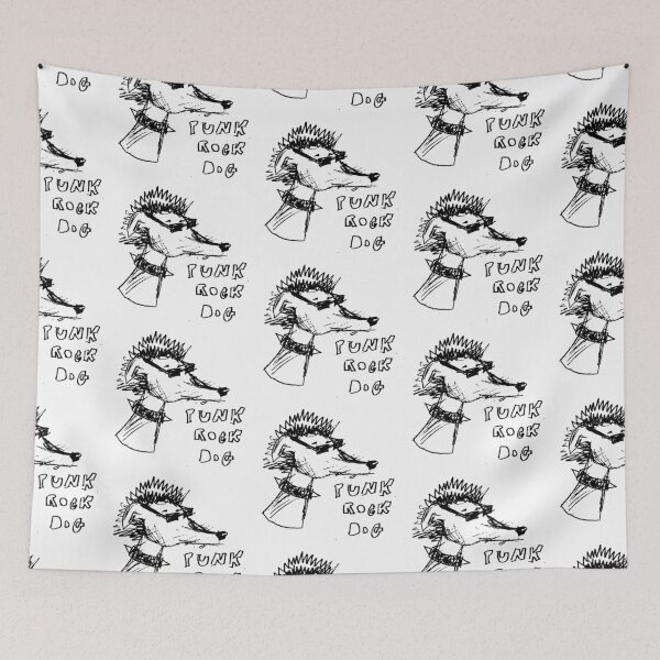 Item preview, Punk Rock Dog designed and sold by NobodysHero.