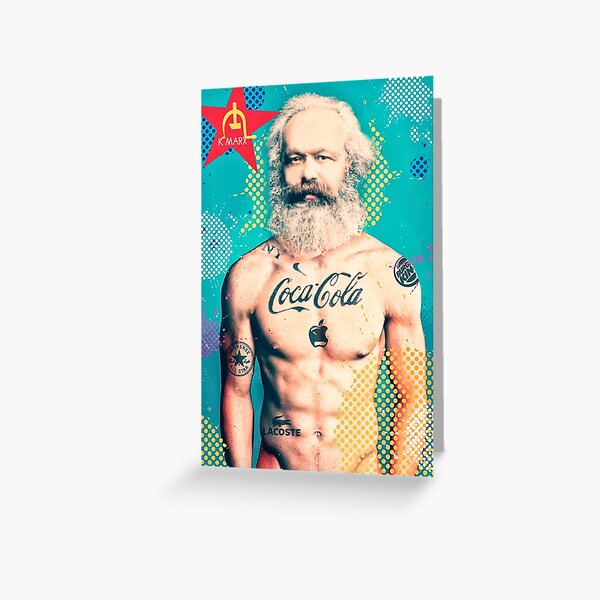 Marx Greeting Card