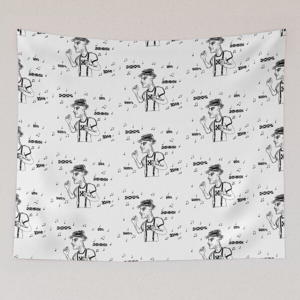 Item preview, Skanking Ska Sketch designed and sold by NobodysHero.