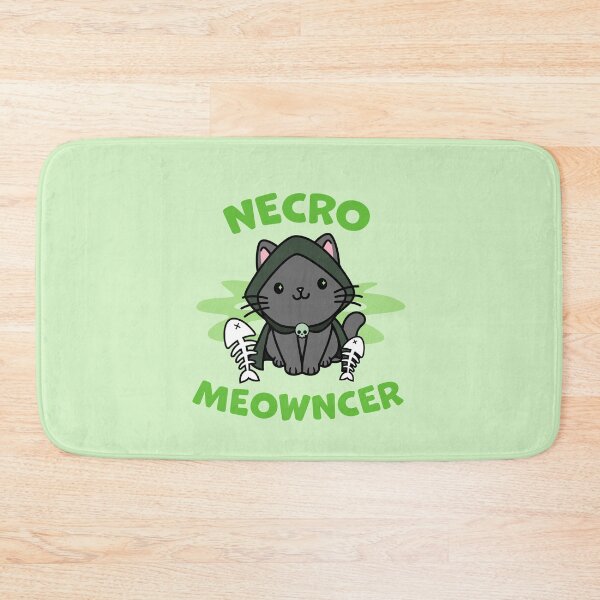Item preview, Necromeowncer | Necromancer Cat | Fantasy Tabletop RPG designed and sold by Cute N' Nerdy Shop.