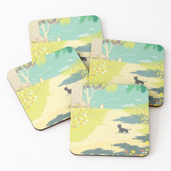Item preview, Peaceful Flower Hill designed and sold by Kiro Illus.