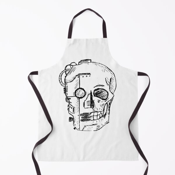 Item preview, Robot Skull designed and sold by NobodysHero.