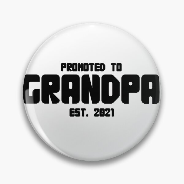 Item preview, Grandpa Est. 2021 - Black Text designed and sold by yurahbom.