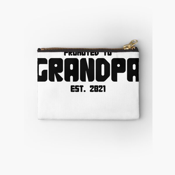 Item preview, Grandpa Est. 2021 - Black Text designed and sold by yurahbom.