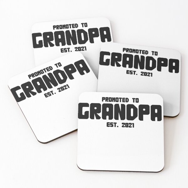 Item preview, Grandpa Est. 2021 - Black Text designed and sold by yurahbom.