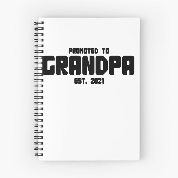 Item preview, Grandpa Est. 2021 - Black Text designed and sold by yurahbom.