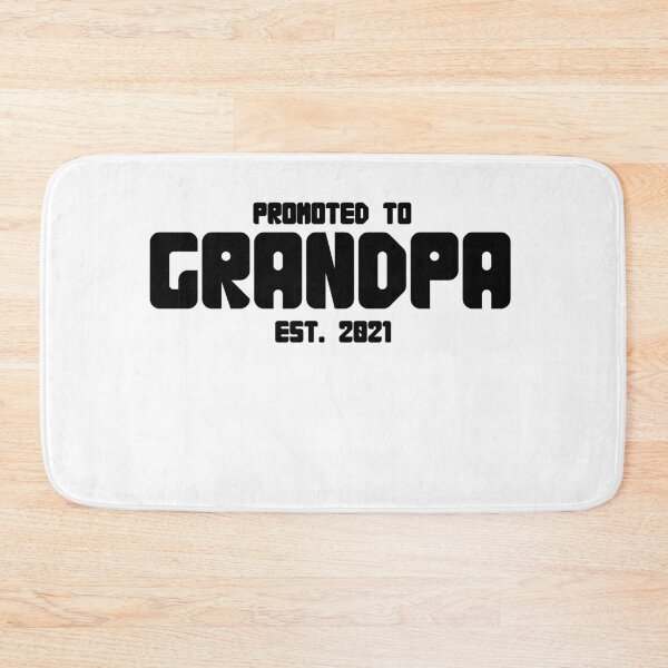 Item preview, Grandpa Est. 2021 - Black Text designed and sold by yurahbom.
