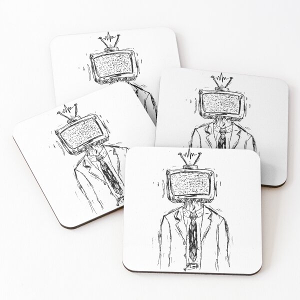 Item preview, Static TV Head designed and sold by NobodysHero.