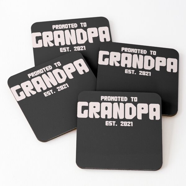 Item preview, Grandpa Est. 2021 - White Text designed and sold by yurahbom.