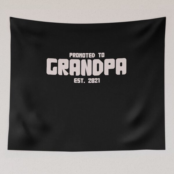 Item preview, Grandpa Est. 2021 - White Text designed and sold by yurahbom.
