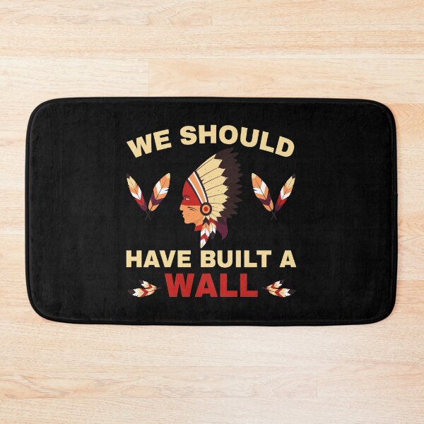 Item preview, Native American Built Wall Trump Apparel designed and sold by CustUmmMerch.