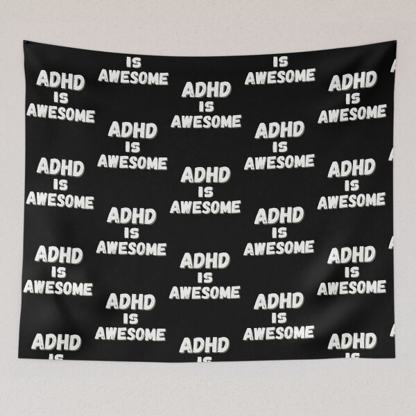 Item preview, ADHD is awesome  designed and sold by KGN  CREATIVITY.