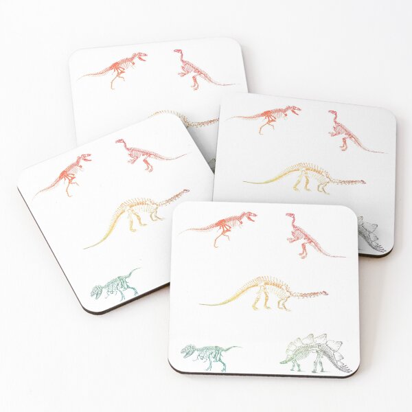 Item preview, Dino Cool Black Skeleton Pack Pattern designed and sold by Matt Ballinger.