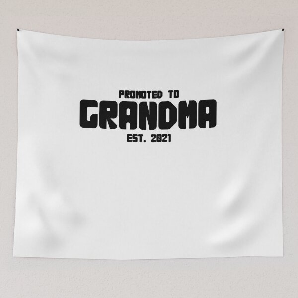Item preview, Grandma Est. 2021 - Black Text designed and sold by yurahbom.