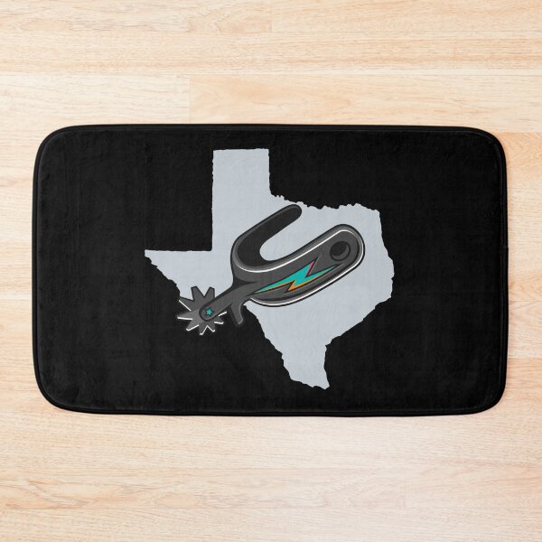 Item preview, Spur Over Silver Texas designed and sold by TheTopHatGroup.