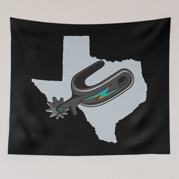 Item preview, Spur Over Silver Texas designed and sold by TheTopHatGroup.