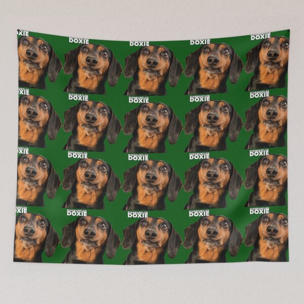 Item preview, Doxie descontento designed and sold by HeatherNafeArt.