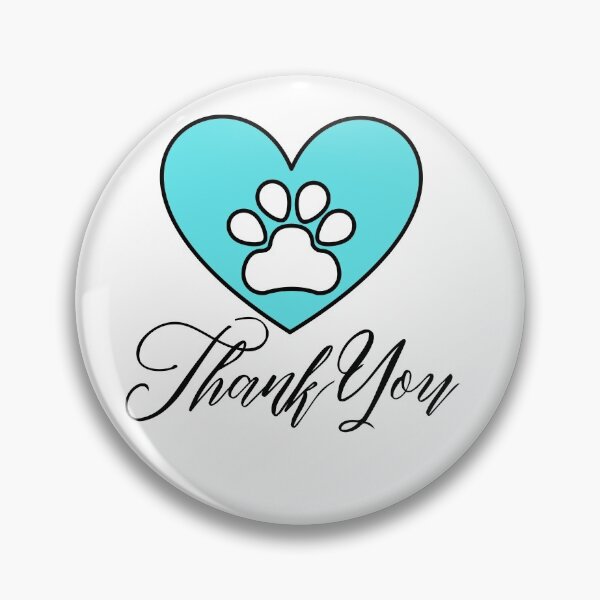 Aperçu de l'œuvre Merci Heart Paw créée et vendue par Sweet-A-Dsignz.
