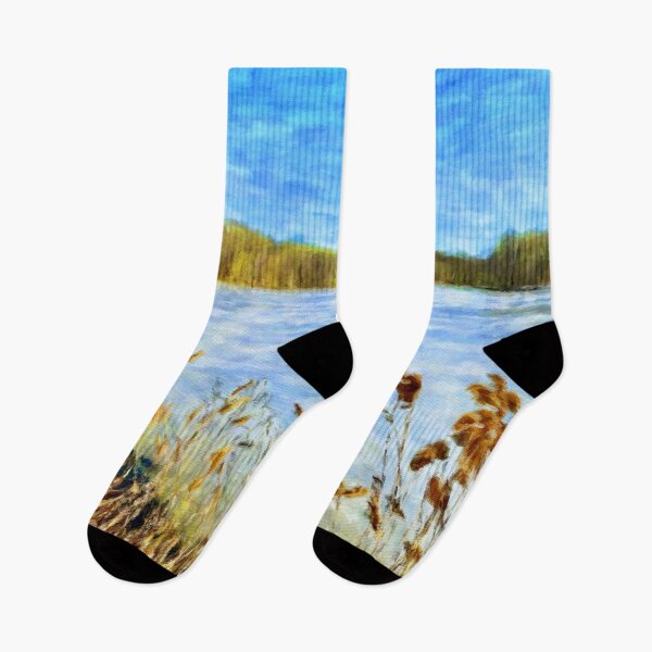 Item preview, Beyond the Frozen Winter Lake designed and sold by Pamela Storch.
