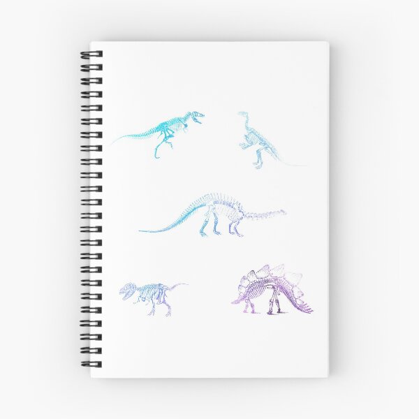 Item preview, Dino Cool Black Skeleton Pack Pattern designed and sold by Matt Ballinger.