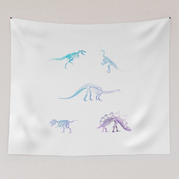 Item preview, Dino Cool Black Skeleton Pack Pattern designed and sold by Matt Ballinger.