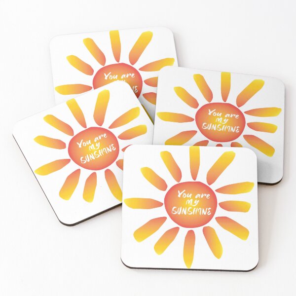 Item preview, Sun graphic with "You are my SUNSHINE" written on it designed and sold by StickersbyVW.