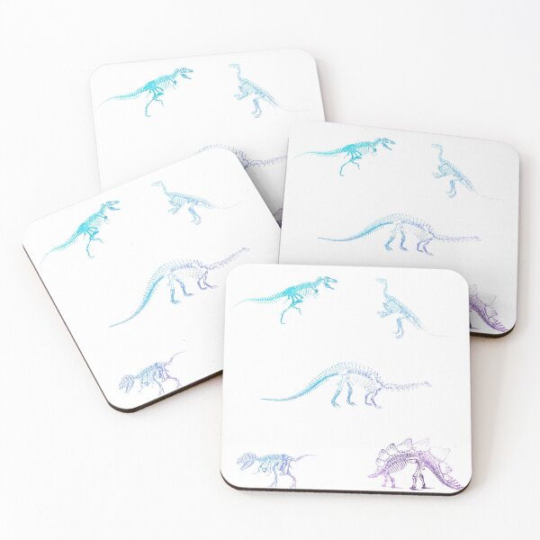 Item preview, Dino Cool Black Skeleton Pack Pattern designed and sold by Matt Ballinger.