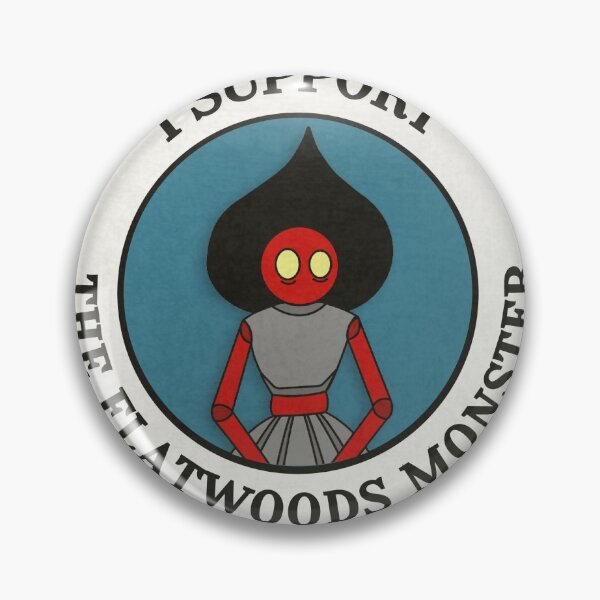 Item preview, I Support The Flatwoods Monster designed and sold by punkorsomething.