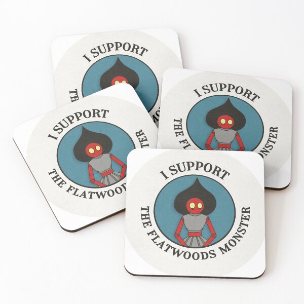 Item preview, I Support The Flatwoods Monster designed and sold by punkorsomething.