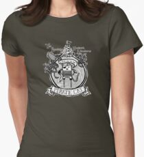 Pirate Cat Sails the Seven Seas Women's Fitted T-Shirt